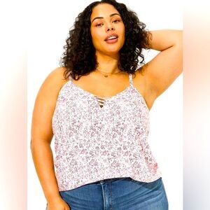 Sophie Challis Lattice Cami